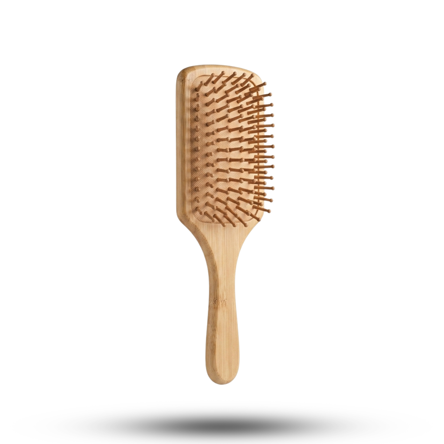 Natural Wooden Bamboo Paddle Hair Brush – Gentle Detangling & Scalp Massage