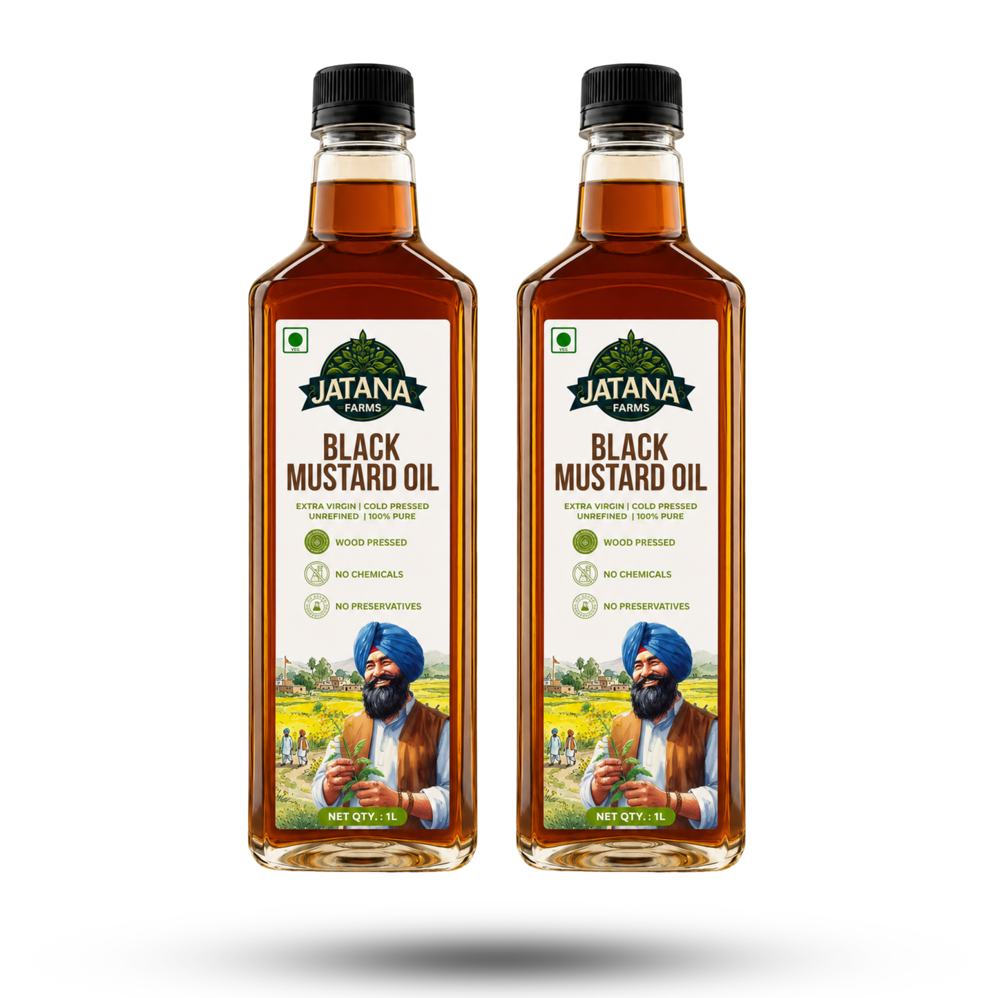 Black Mustard Oil | Wood Pressed