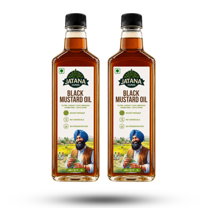 Black Mustard Oil | Wood Pressed