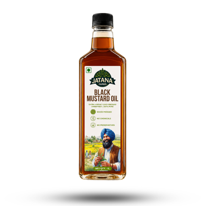 Black Mustard Oil | Wood Pressed