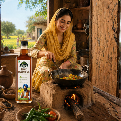 Black Mustard Oil | Wood Pressed