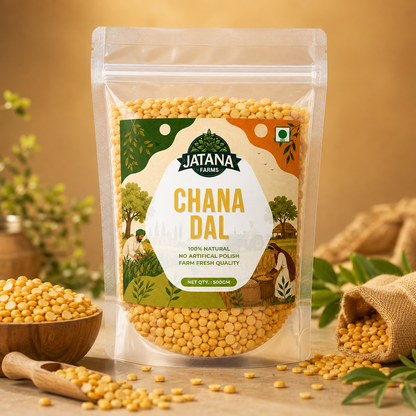 Chana Dal – 100% Natural, No Artificial Polish | 500g