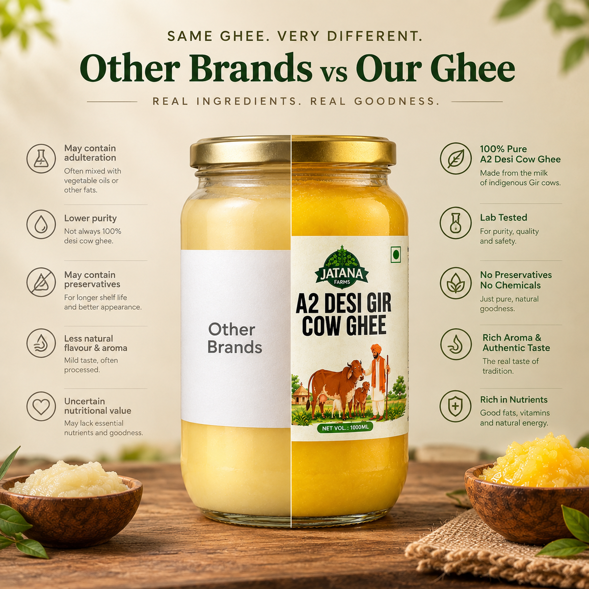 A2 Desi Cow Ghee