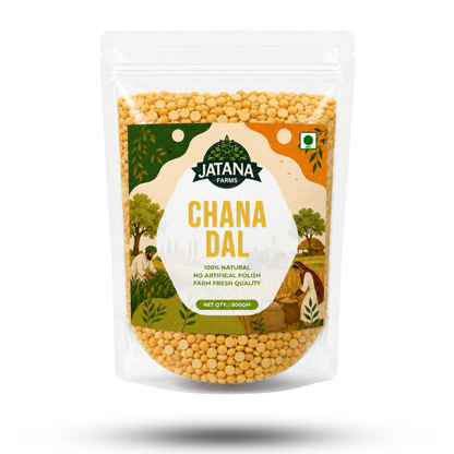 Chana Dal – 100% Natural, No Artificial Polish | 500g