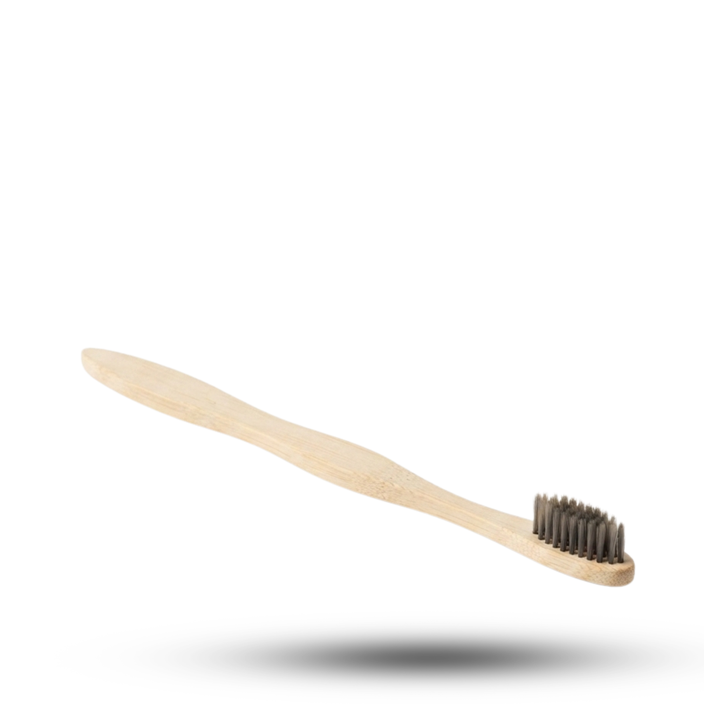 Eco-Friendly Bamboo Toothbrush | Soft Charcoal Bristles | Biodegradable Handle