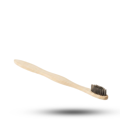 Eco-Friendly Bamboo Toothbrush | Soft Charcoal Bristles | Biodegradable Handle