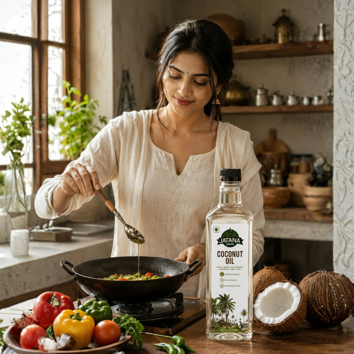Coconut Oil | Wood Pressed