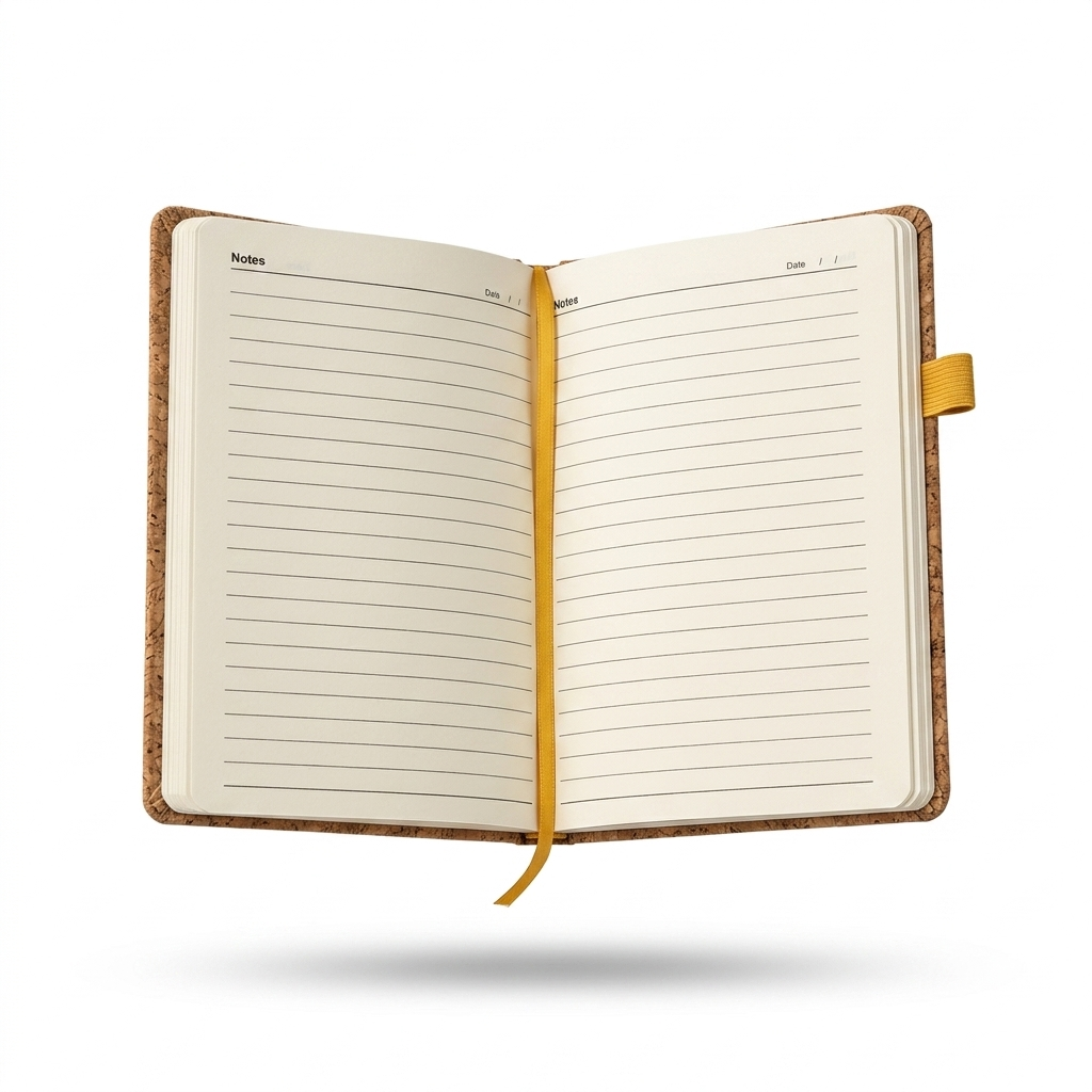 Eco-Friendly Natural Cork Notebook / Diary