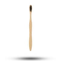 Eco-Friendly Bamboo Toothbrush | Soft Charcoal Bristles | Biodegradable Handle