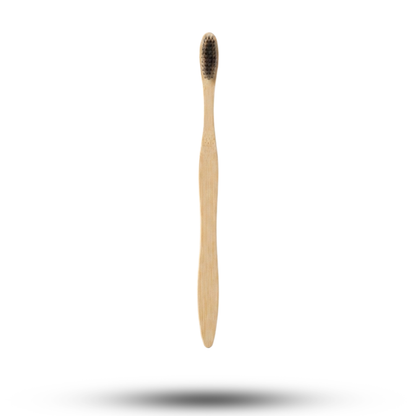 Eco-Friendly Bamboo Toothbrush | Soft Charcoal Bristles | Biodegradable Handle