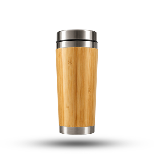 Bamboo Tumbler – Eco-Friendly Insulated Water Bottle | 450ml